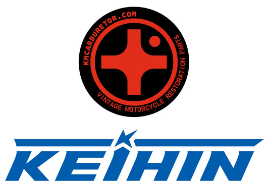 KM Carburetor and Keihin Logo